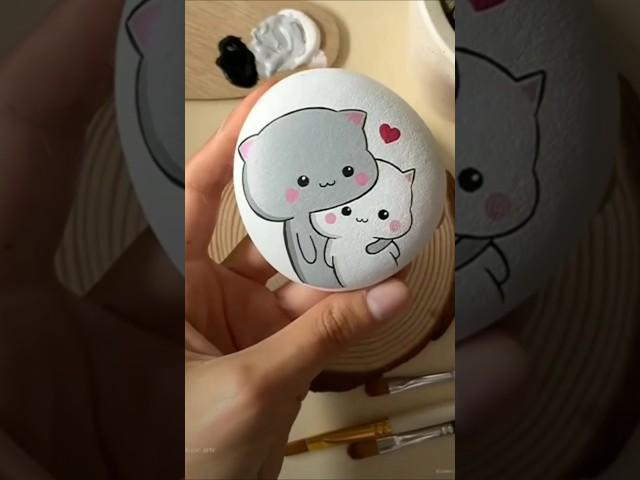 Cute stone art ️#shiksha creative studio ️# like # subscribe #shorts 