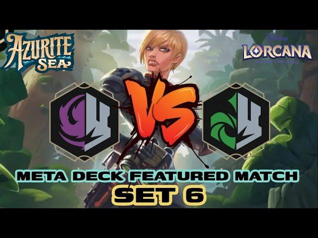 Amethyst Steel vs Emerald Steel Lorcana Set 6 The Unexpected Winner