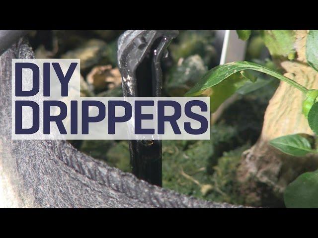 DIY Drippers: Drip Irrigation for Hydroponics