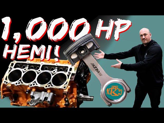 Building a 1000HP Capable Hemi Engine for the Twin Charged Magnum!