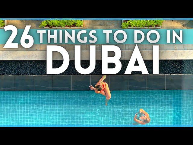 Best Things To Do in Dubai UAE 4K