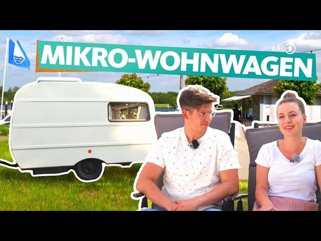 Camping in a mini caravan | WDR Reisen