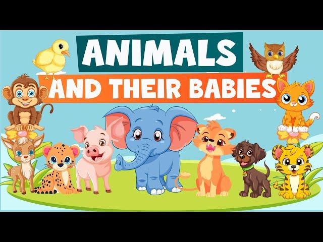 Animals and their babies | Animals and their Young Ones | Animals Babies Name | Baby Animals