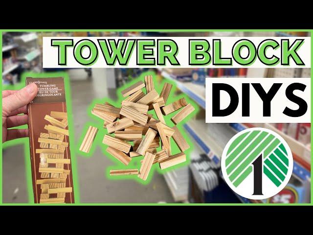 GRAB TUMBLING TOWER BLOCKS NOW To Make These UNBELIEVABLE DIYS!  