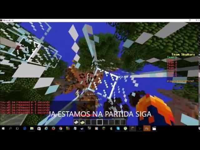 MINECRAFT:TEAMSKYWARS BOM PVP!! (C/FELIXGAMER26)