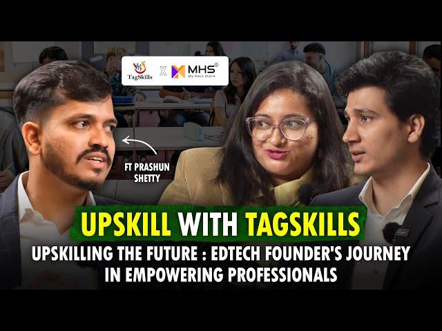 Upskilling the Future: EdTech Founder's Journey in Empowering Professionals.