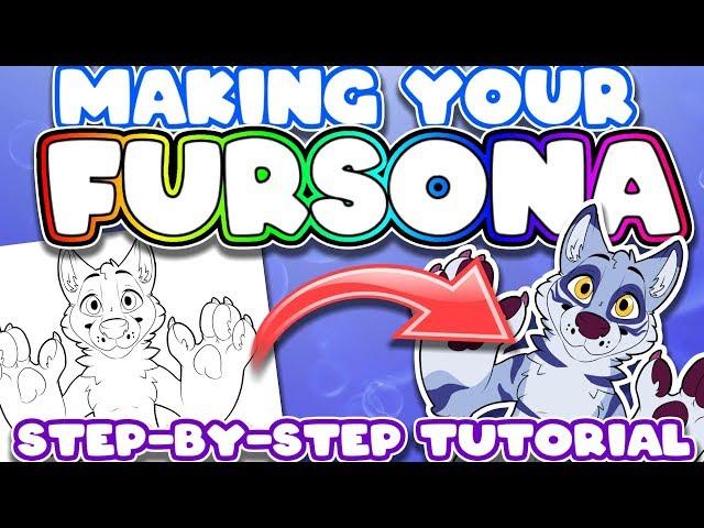 MAKE YOUR FURSONA! 5 Steps - No art skill required  [The Bottle Ep65]