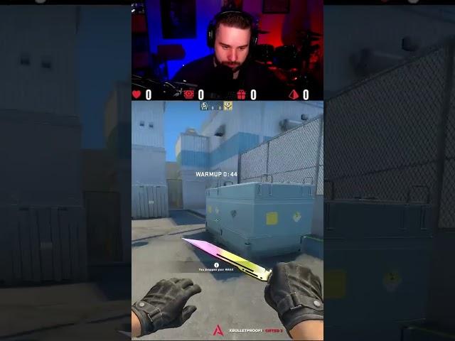 This guy got mad when he saw me cheat in Counterstrike!