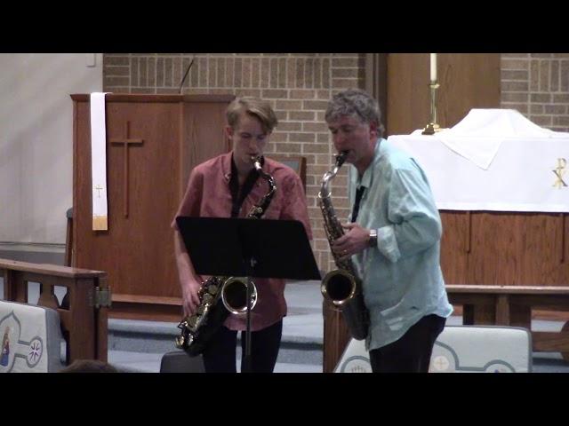 05 Aaron Dorner & Dave Dorner tenor saxophones Jazz Conception Duets #2 Lennie Niehaus