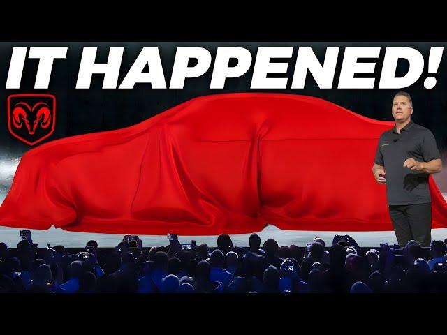 Dodge CEO Reveals 3 New Cars For 2024 & SHOCKS The Entire Car Industry!