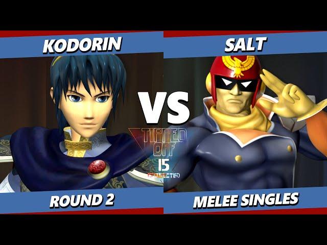 Tipped Off 15 - KoDoRiN (Marth) Vs. Salt (Captain Falcon) Smash Melee - SSBM