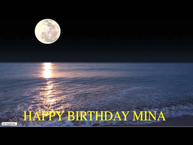 Mina  Moon La Luna - Happy Birthday