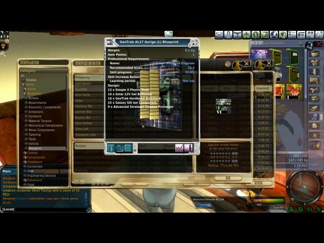 Entropia Universe: How to Make Money Crafting