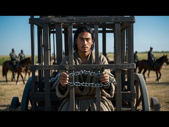 Kung Fu Movie! Trapped in a prison wagon, the lad seemed doomed, but he was a hidden master!