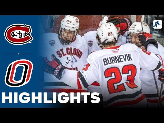 St Cloud State vs Omaha | NCAA College Hockey | Highlights - December 07, 2024