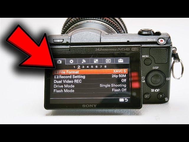 Sony a5100 Best Video Settings in 2020 // Beginner Video Settings Guide