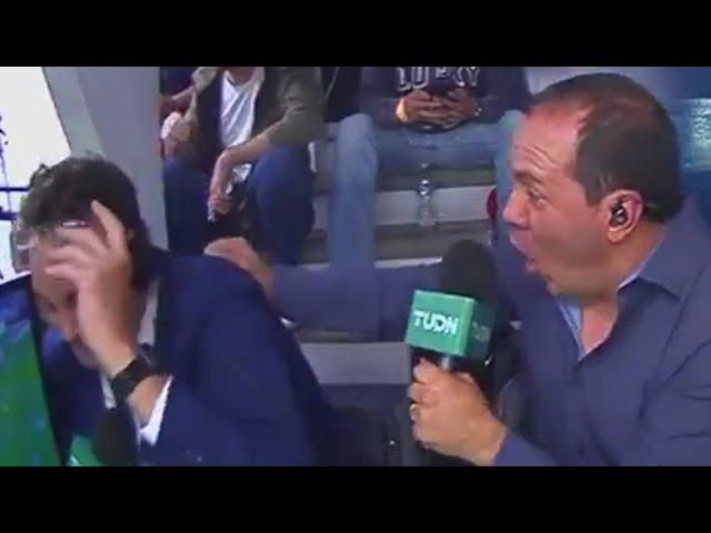  LA LOCURA de CUAUHTÉMOC BLANCO en el gol de RICHARD SÁNCHEZ | CLUB AMERICA