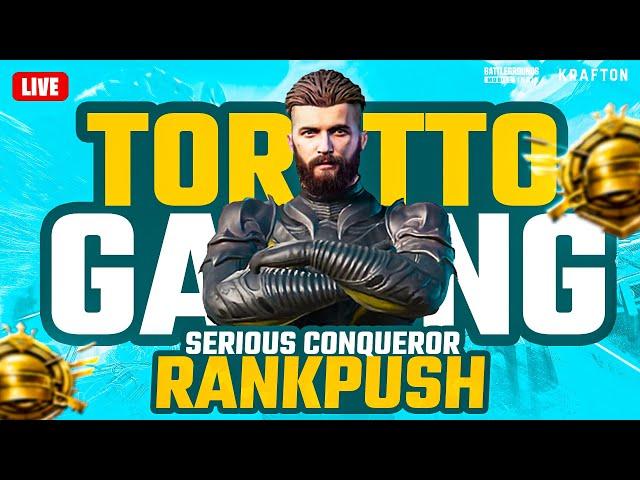 SOLO RANK PUSH BGMI GAMEPLAY WITH TORETTO GAMING BGMI 3.5 UPDATE LAG FIX CONFIG3.5 NEW UPADTE