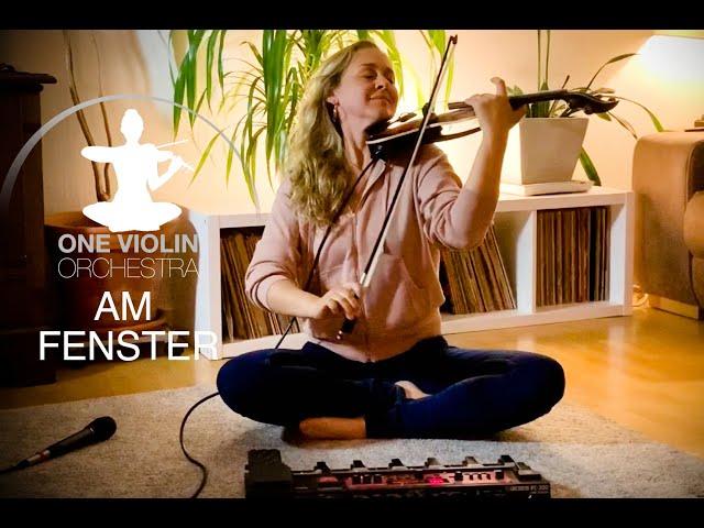 AM FENSTER COVER ::: ONE VIOLIN ORCHESTRA ::: Violinist Berlin - Nora Kudrjawizki