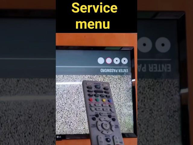 led tv service menu  Mirror Problem  mapping problem repair#shots