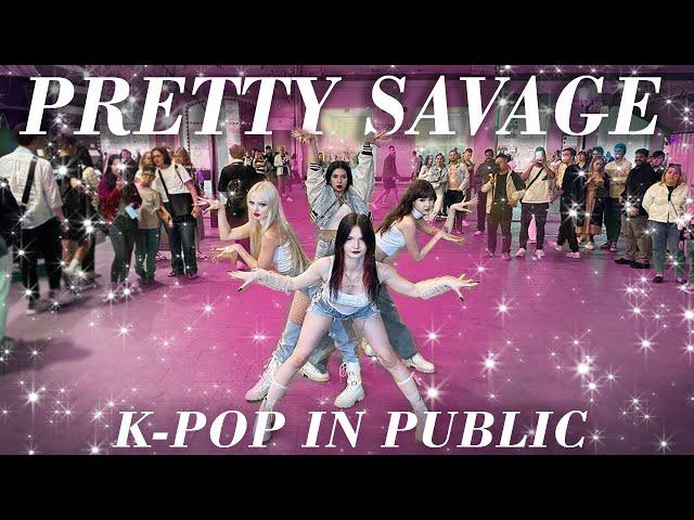 [KPOP IN PUBLIC | ONE TAKE] BLACKPINK (블랙핑크) - 'Pretty Savage' | Dance cover by QUARTZ