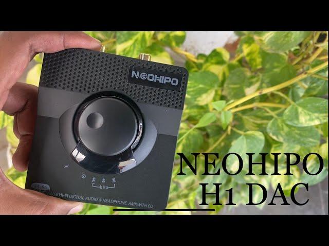  NEOHIPO H1 USB Gaming DAC Headphone Amplifier Unboxing | Best DAC for Gaming | DAC Review 2024