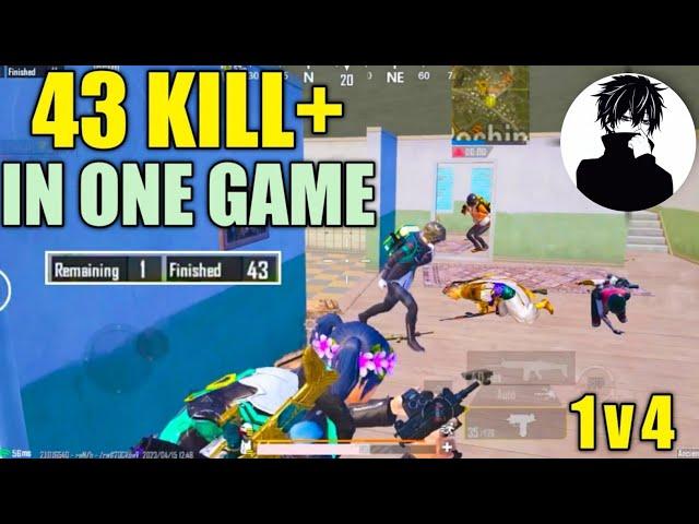 40+ Solo Kills  New World Record PUBG Mobile | SOLO V/S SQUAD Gameplay PUBG Mobile / BGMI