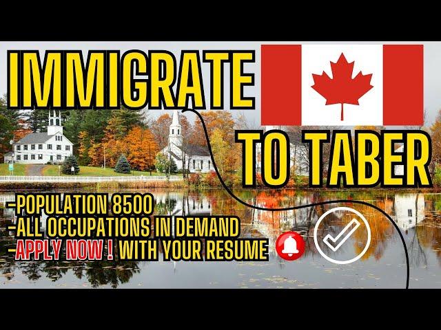 immigration to Canada - Taber town is the new opportunity ! Apply today !