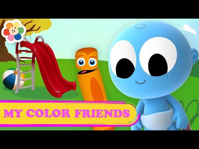 Learn Colors with My Color Friends | Color Crew & Goo Goo | Educational Videos | BabyFirst TV