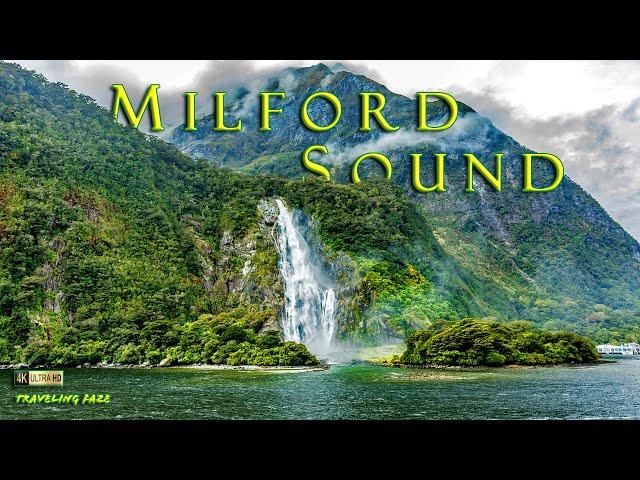 Milford Sound: New Zealand's Breathtaking Fjord 4K ~ Cinematic Travel Video