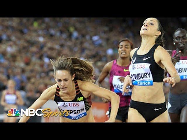 Simpson and Rowbury crash at memorable Zurich 1500m finish | NBC Sports