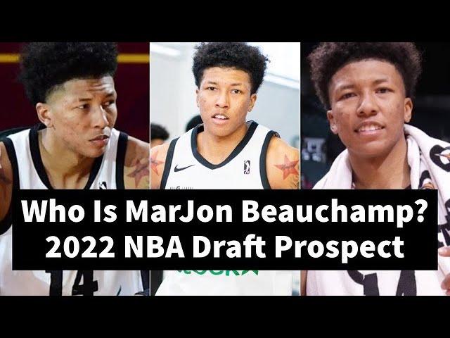 Who Is MarJon Beauchamp? | All-Around Swingman | 2022 NBA Draft Prospect