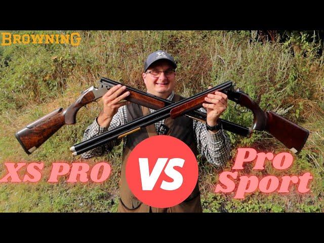 Browning XS Pro vs Browning Pro Sport