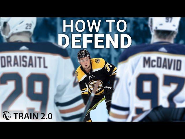 How to Defend a 2 on 1 in Hockey