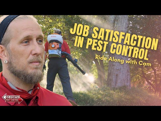 Job Satisfaction in Pest Control // Ride Along with Cameron