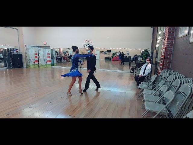 Amateur Open International Latin Paso Doble Final Christopher Affonso and Holly Hatleberg