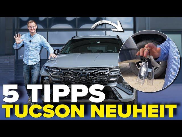 Hyundai TUCSON Facelift 2025: Neues Feature und Klangoptimerung | 5 Tipps & Tricks