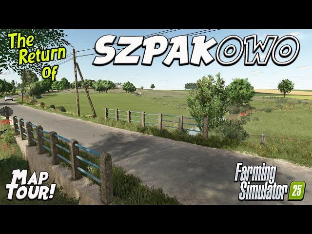 HOW DOES IT HOLD UP? “SZPAKOWO” MAP TOUR! ON Farming Simulator 25 (Review) PS5.