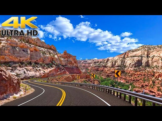 Utah Scenic Byway 12 Complete Drive 4K - Most Beautiful Road in Utah