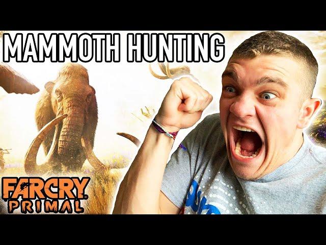 I HUNTED A WOOLLY MAMMOTH! Farcry Primal Ep.2 - Kendall Gray