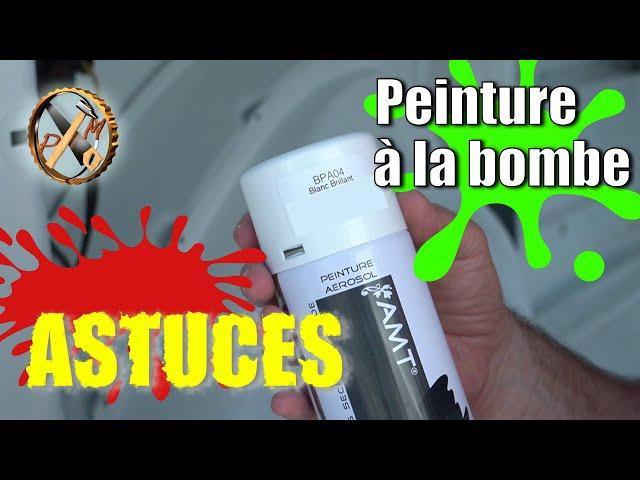 Bricolage et explications sur la peinture en bombe - Peindre un fourgon aménagé