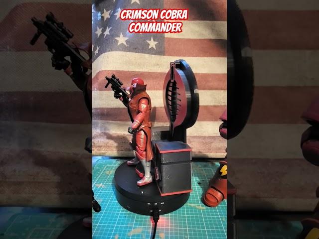 GI Joe Classified Crimson Cobra Commander & Enforcements #subscribe #actionfigure #gijoe