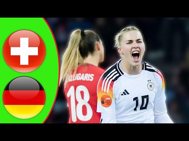 Women's International Friendly | Germany vs Switzerland Highlights 2024