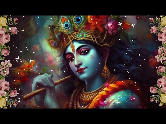 Relaxing Lord Krishna Flute Music For Morning Meditation, Yoga, Study, And Sleep