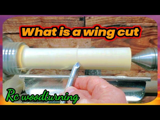 wood turning- what is a wing cut