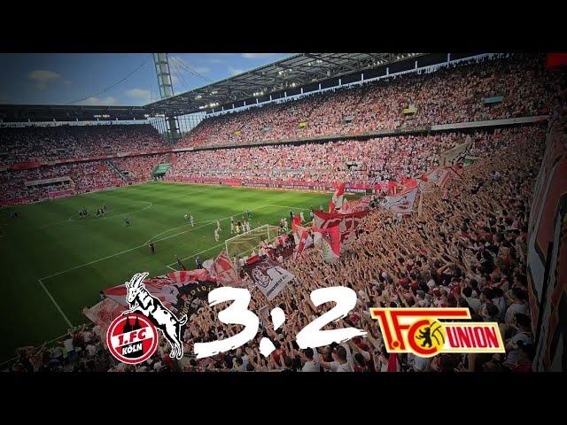 Köln - Union Berlin 3:2 Stimmung Ultras Köln|Last-Minute Sieg