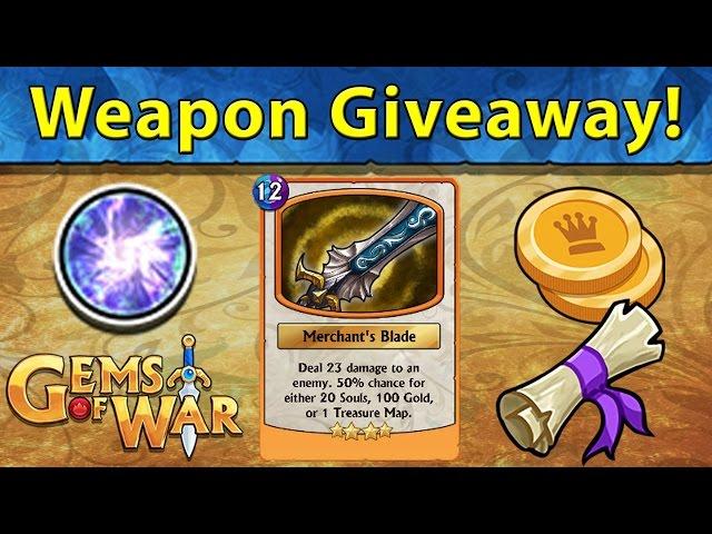 Gems of War: Merchant's Blade Giveaway