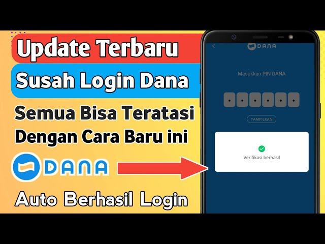 Cara Login Dana Nomor Tidak Aktif Lupa Pin Dan Susah Login Terbaru 2024