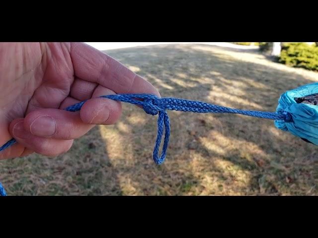 Hammock whoopie sling kit , hardware free, EVO loop, Fast shackle , toggle knot