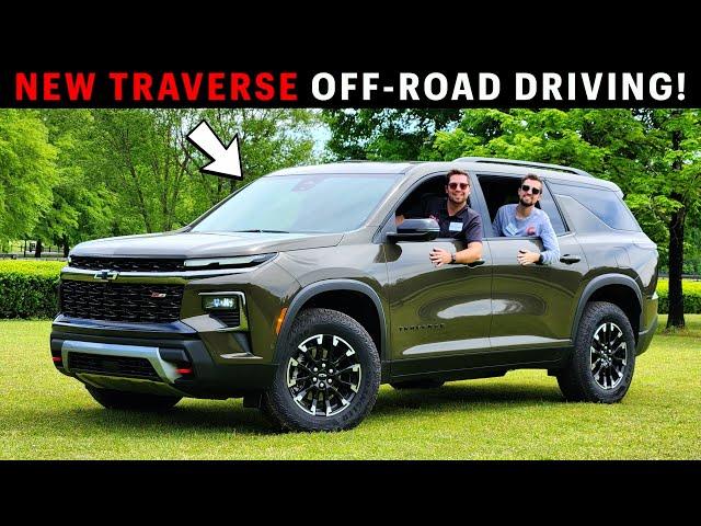 Is the New 2024 Chevy Traverse Z71 Any Good Off-Road?? We Test it Out!